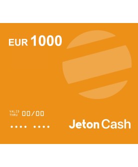 JetonCash Card €1000 Key GLOBAL